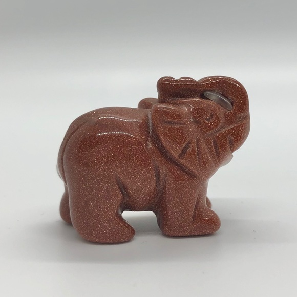 *BUNDLE* Gold Sandstone Necklace/Bracelet/Figurine - Picture 6 of 8